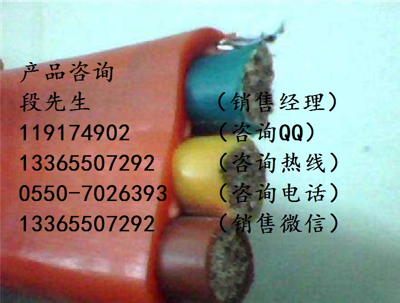 ZR-YF46GB阻燃硅橡膠扁電纜