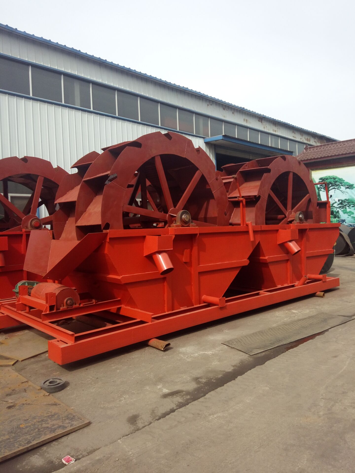 浙江水车式洗沙机型号_机械栏目_机电之家网