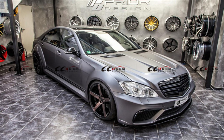 奔驰s级 w221改装prior design pd包围