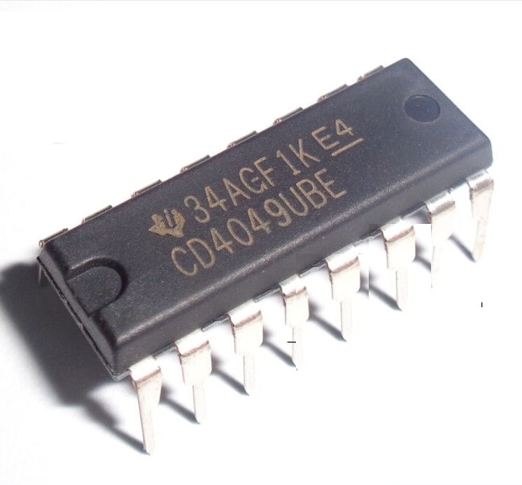 cd4049ube ti dip-16