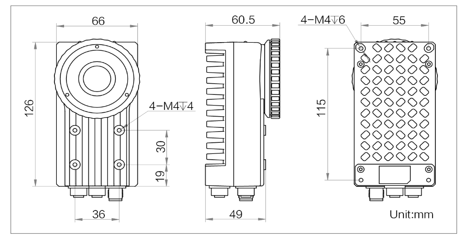 mv-si622-00gm 海康威视500万像素工业智能相机 海康威视新款物流扫码