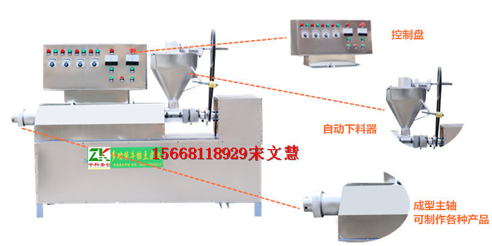 河南安阳大豆蛋白肉机,多功能牛排豆皮机,做人造肉素鸡翅的机器多少钱