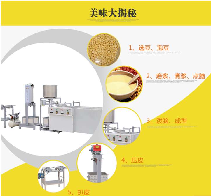 全自動豆腐皮機(jī)