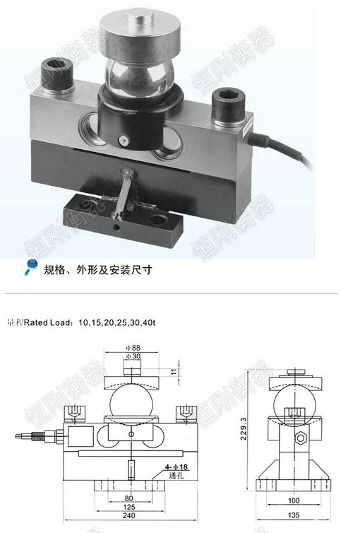 地稱稱重傳感器