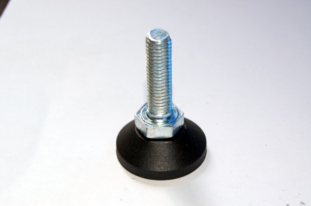 尼龙底坐固定脚,上下高低调节脚