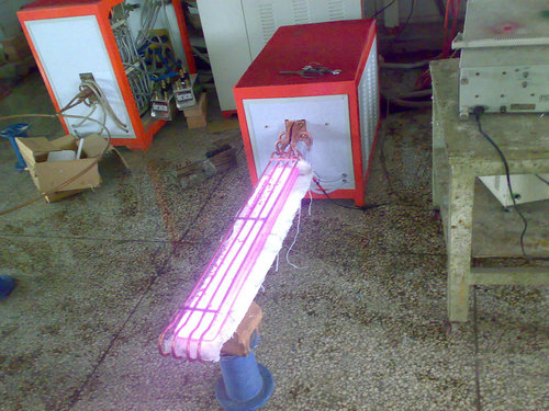 带肋钢筋加热生产线