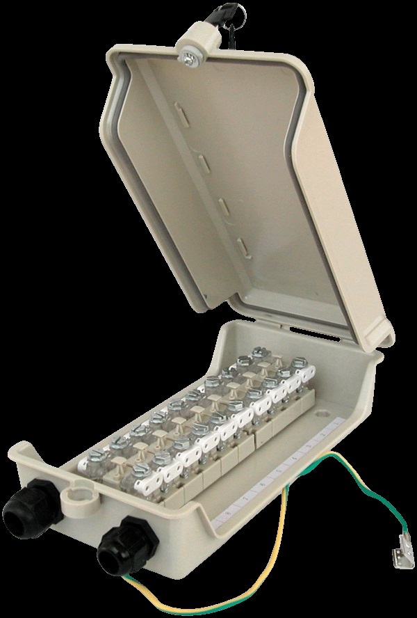 10对电话分线盒