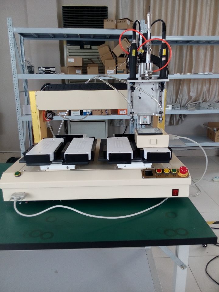 双头双y轴自动锁螺丝机