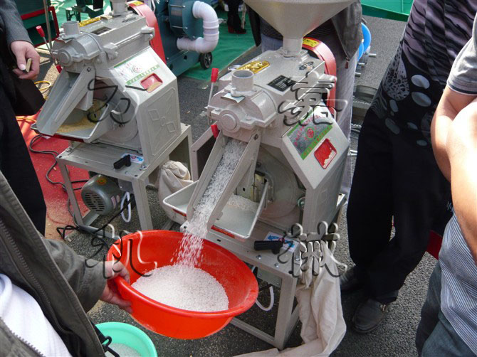 张家港稻谷碾米机出白米碾米脱皮机玉米碴子机玉米制渗机图片