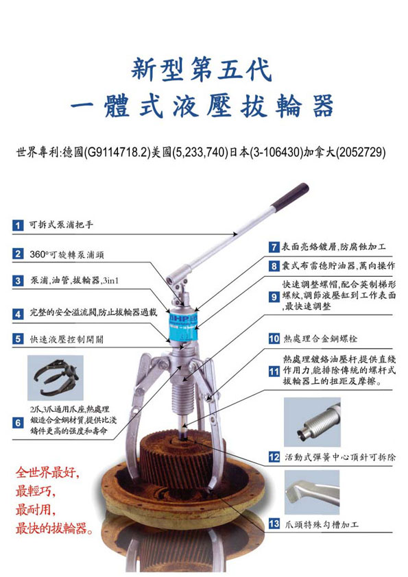 液压拉马结构图解图片