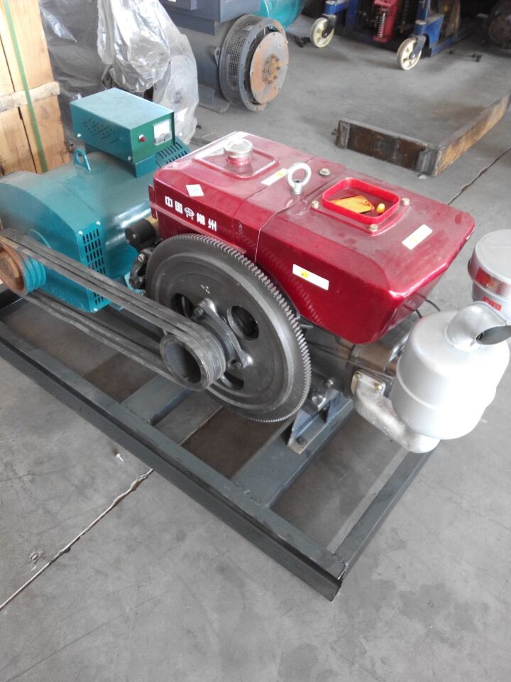 即墨市常柴10kw20kw单杠柴油发电机组,潍柴机体总成柴油机配件