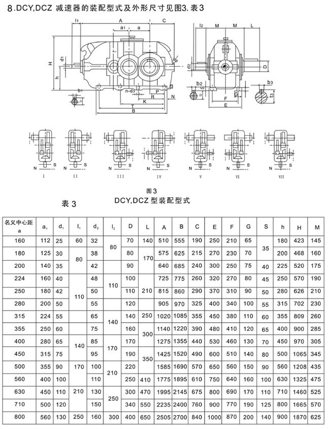 250减速机尺寸图图片