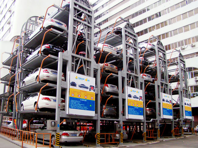 升降横移式立体停车场二层升降横移类立体车库