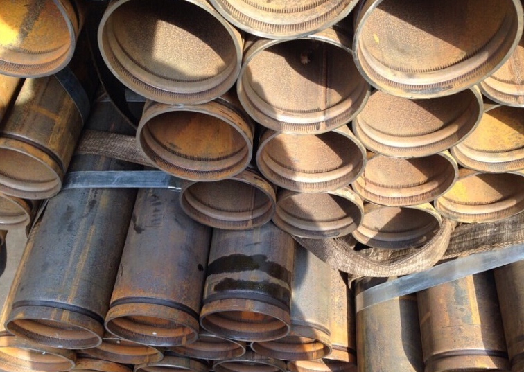 两端压槽无缝管