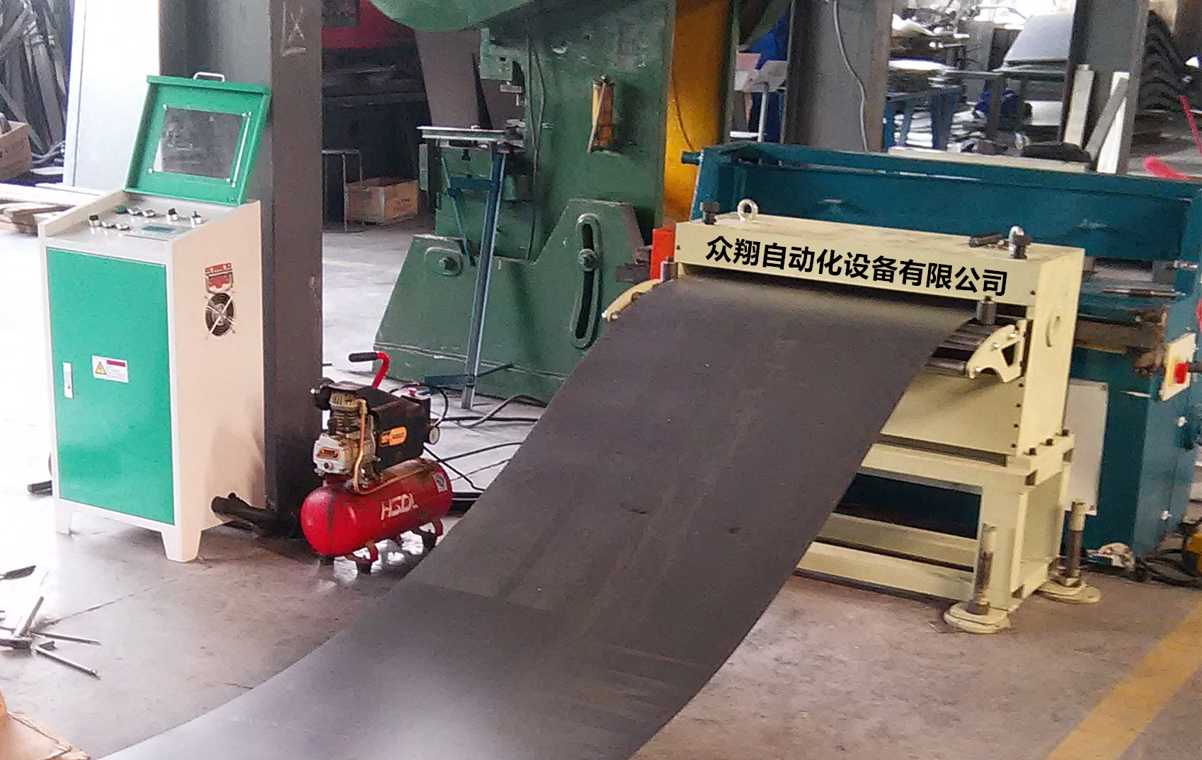 非标定做开平剪切生产线,简易横剪生产线,金属开平机