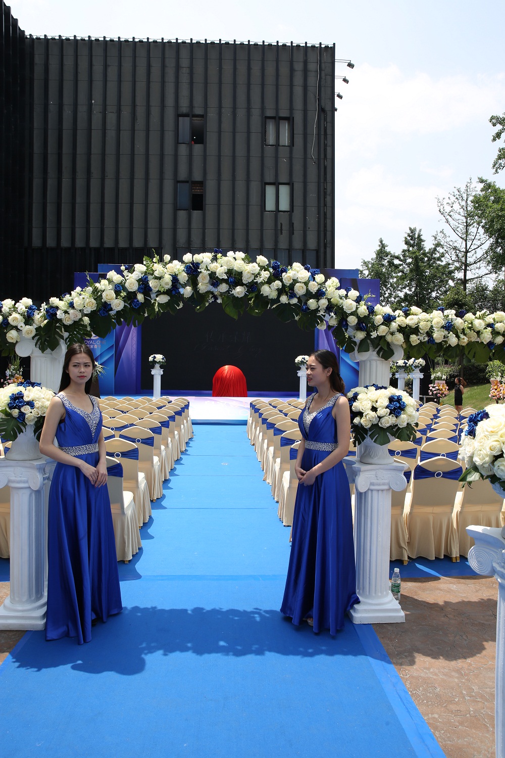 开业庆典现场布置