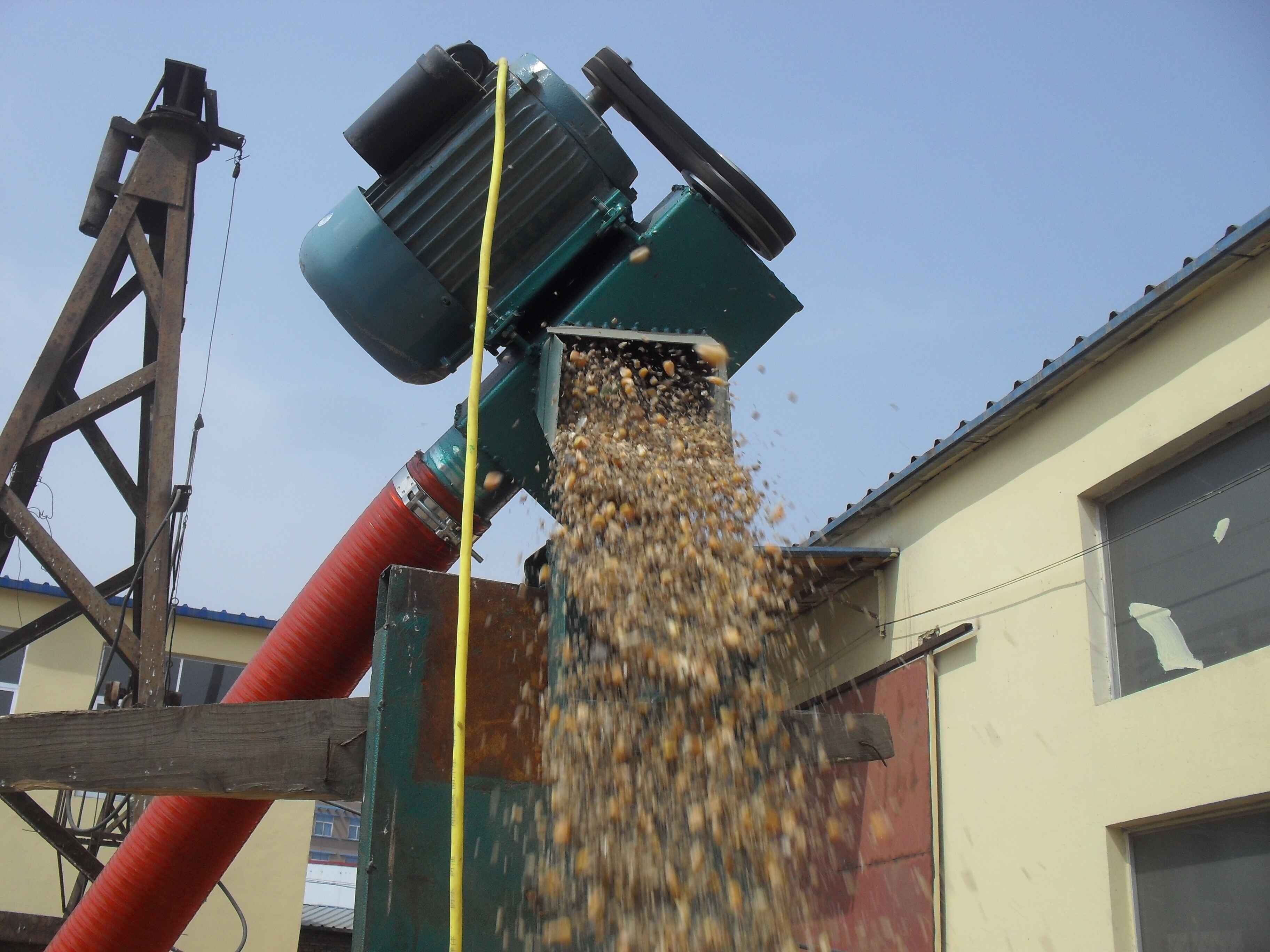 七台河小型吸粮机/抽粮机/螺旋输送机
