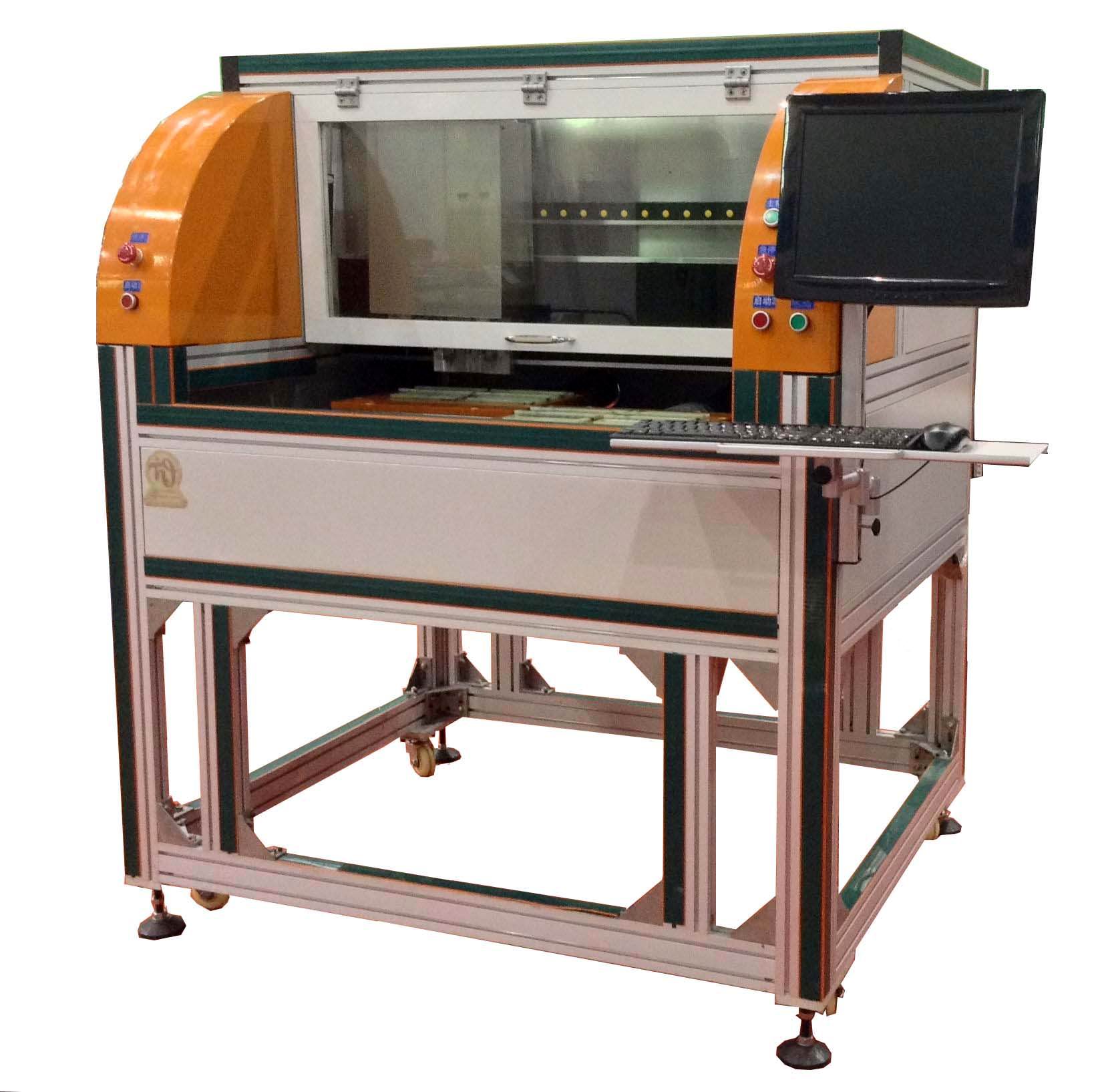 深圳tqdkiib天启高速玻璃铣孔磨边机