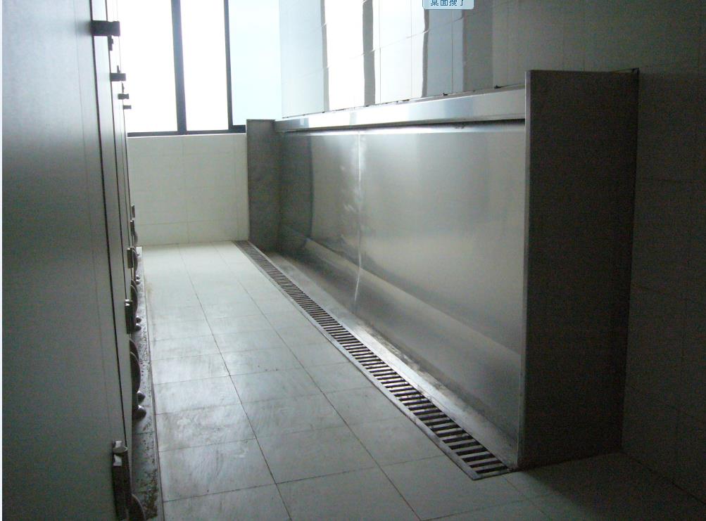 长沙不锈钢小便池厂家怀化槽沟式不锈钢小便池定做