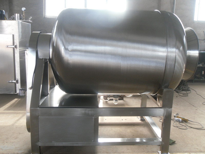 300型真空滚揉机 卤制品生产设备 真空腌制搅拌机