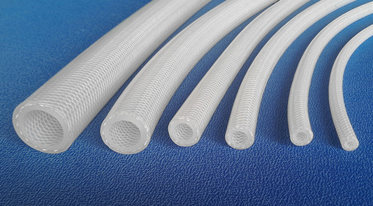 硅胶夹线编织管 透明编织管 食品级硅胶管 耐高温软管厂家直销