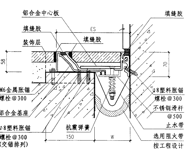 海南变形缝厂家
