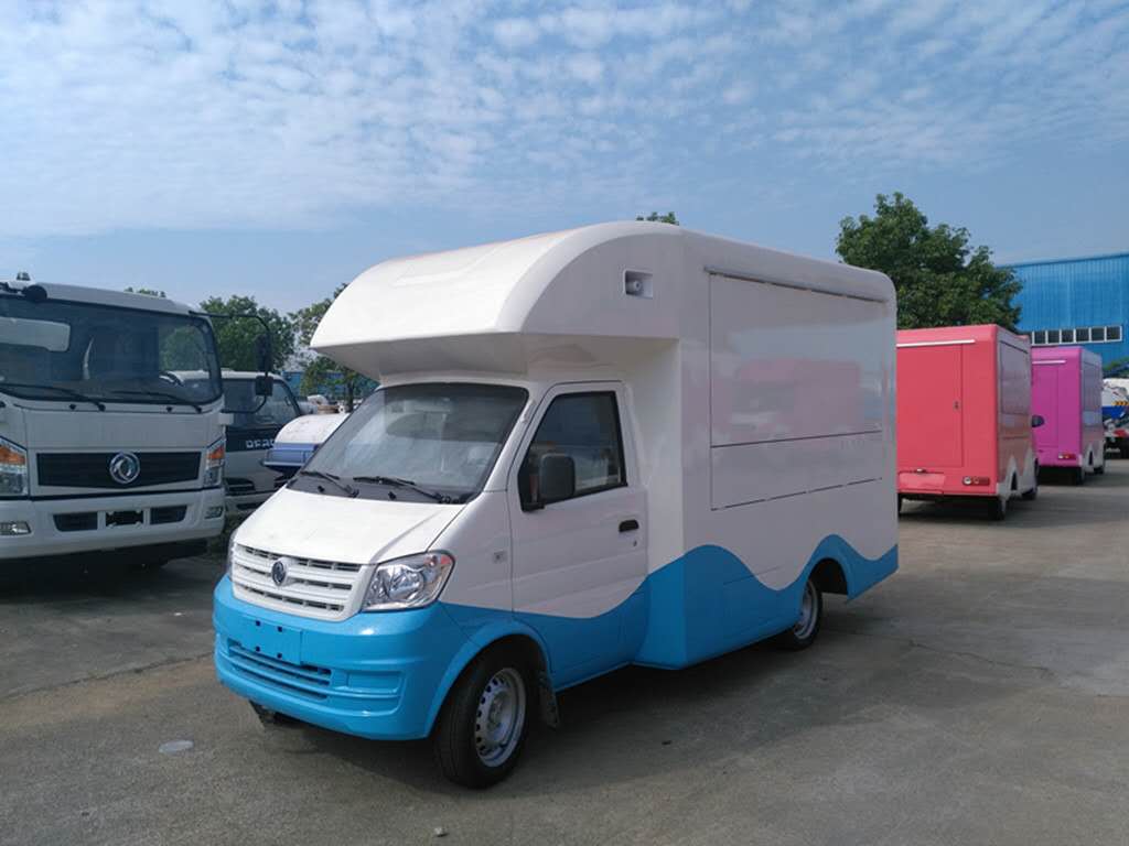 福田伽圖流動售貨車,國五排放標準,87馬力,柳州五菱發動機,排放1.