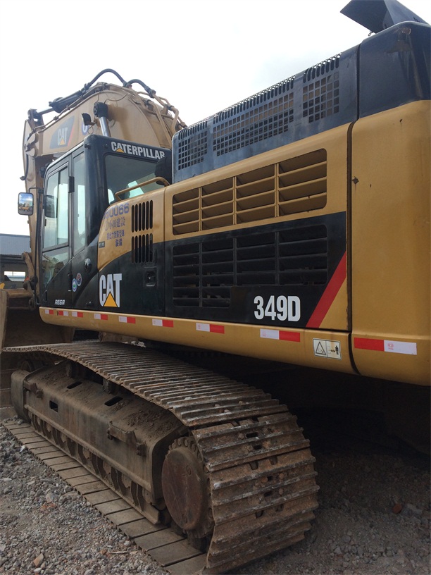 卡特349挖掘机转让全车原装配件手续齐全