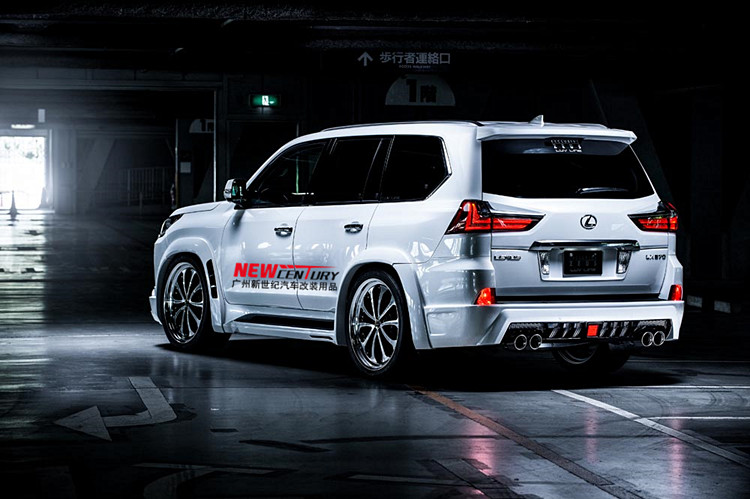 雷克萨斯lx570改装zues宽体小包围