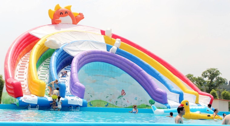 水上冲浪租赁 龙头滑梯出租 大型水上冲浪租赁