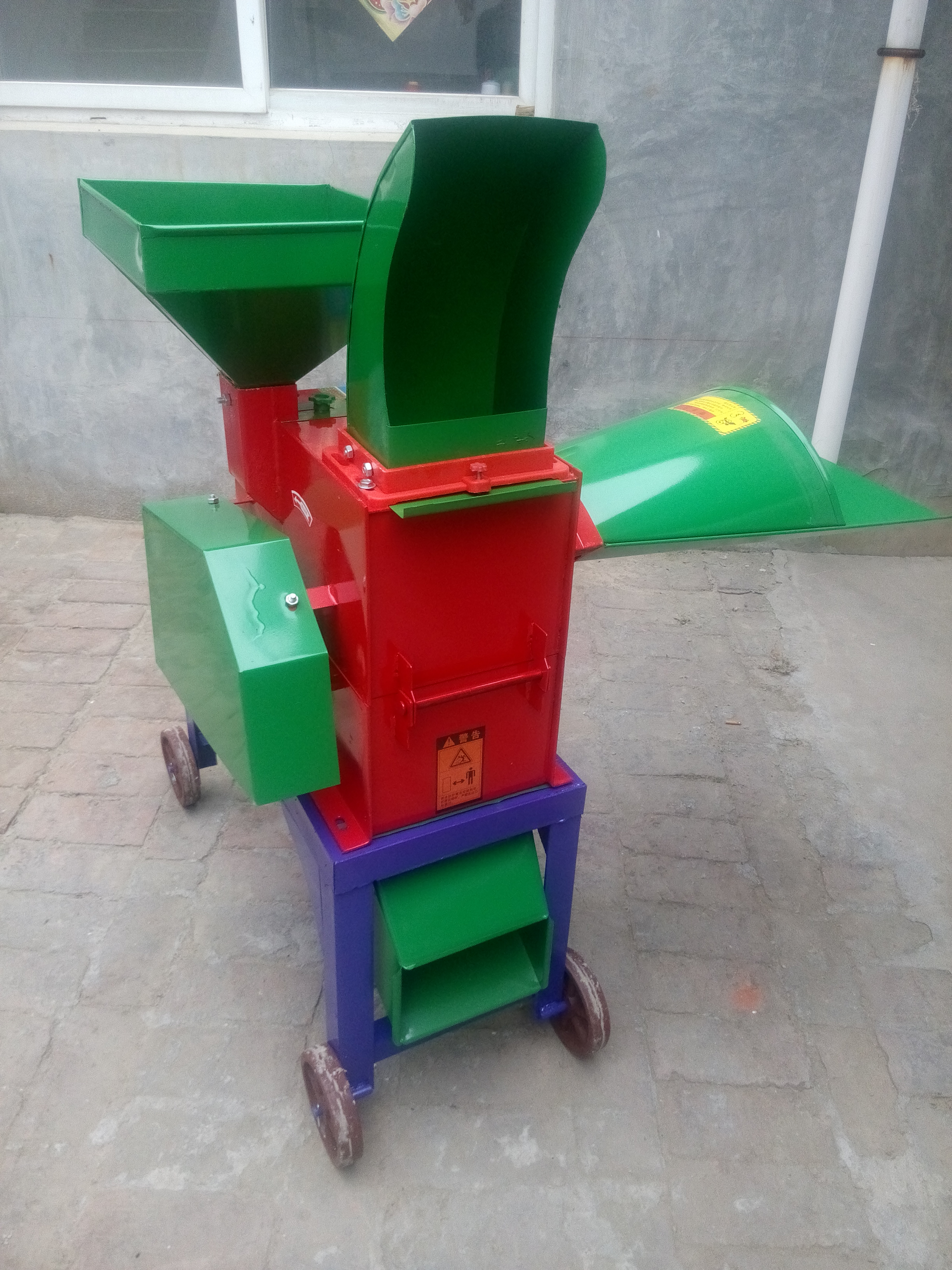 麦秸铡草机 小型粉碎铡草机