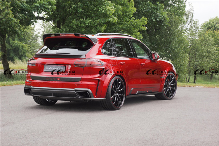 新款保时捷卡宴改装mansory包围
