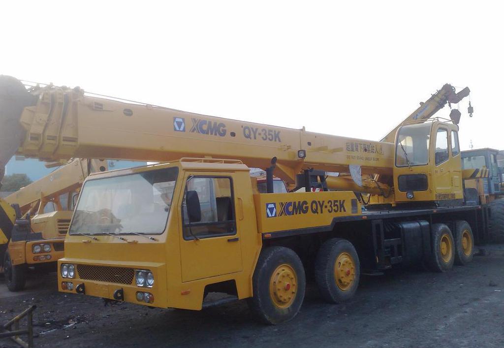 个人出售二手35吨吊车急转让