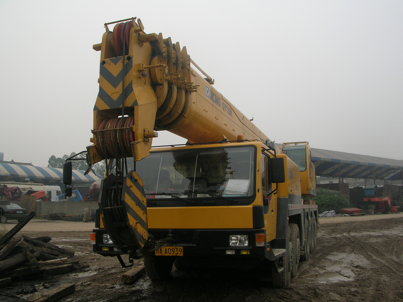 个人出售二手120吨吊车急转让