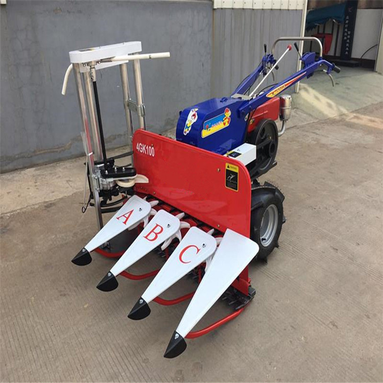 小型割麦机价格可以打成捆的小型割麦机哪里有卖的