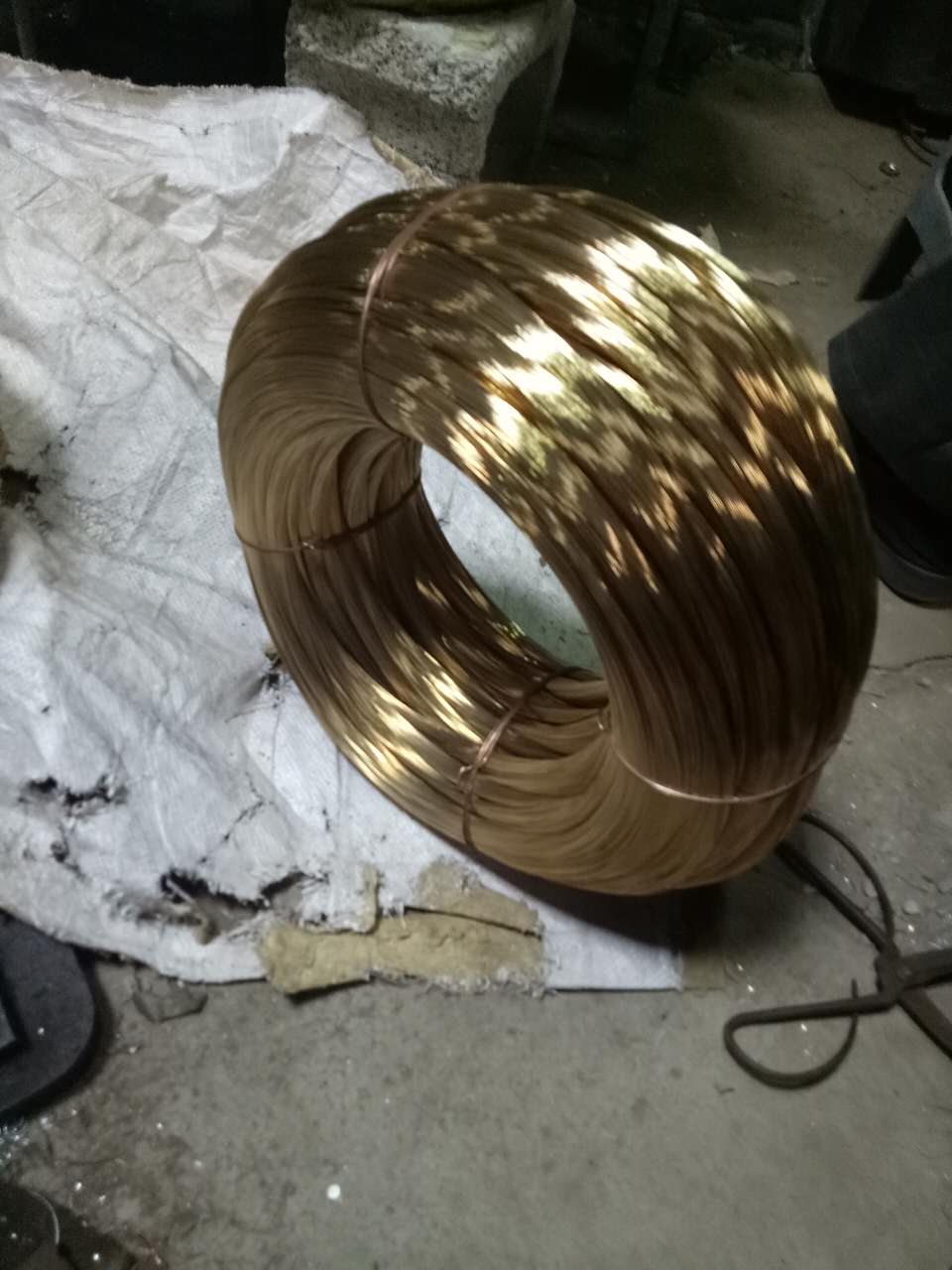 广东佛山生产直销高强度镀铜钢丝 弹簧钢丝