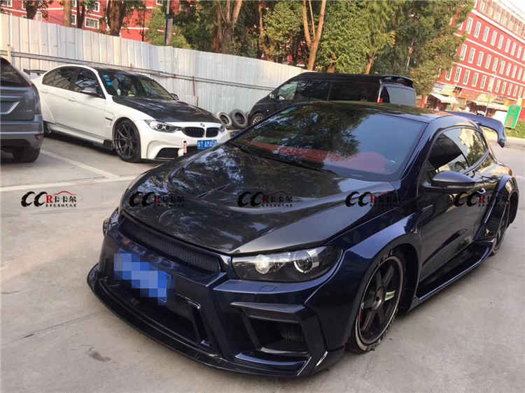 大众尚酷改装aspec宽体大包围