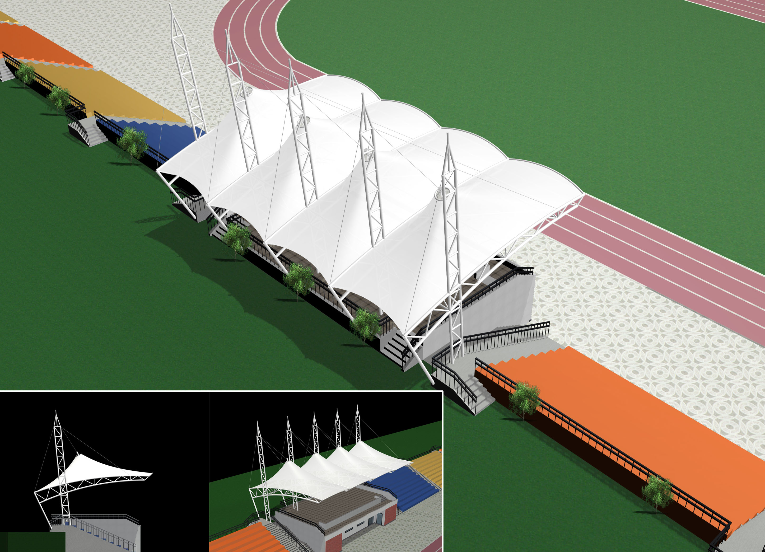 韶关当地的大型膜结构张拉膜厂家