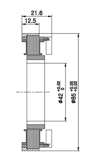 韓國tm tech tmr-85-f系列無框力矩電機