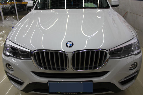 汽车镀晶的效果|宝马x-star纳米镀晶|防止车漆氧化发黄